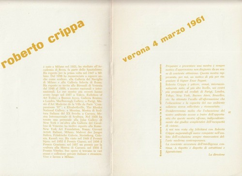 Artista roberto crippa verona - crippa,