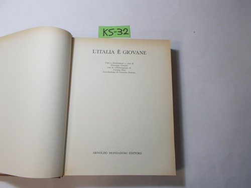 Libro italia giovane g - e',