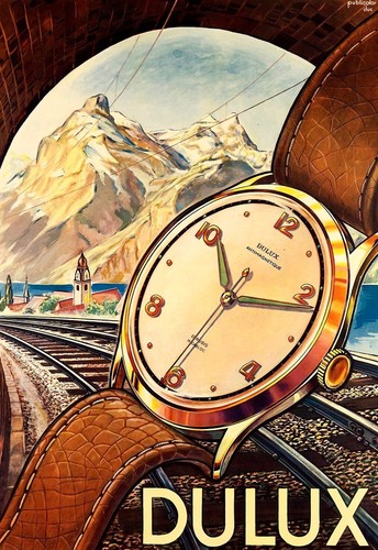 Stampa poster orologio dulux - stampa,
