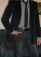 blazer uomo vintage in velluto a coste made in England taglia M