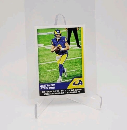 Matthew stafford 2021 - stafford, panini