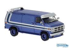 Brekina GMC Vandura blu 18253