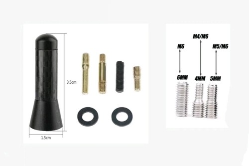 Antenna piccola nera per auto - piccola,