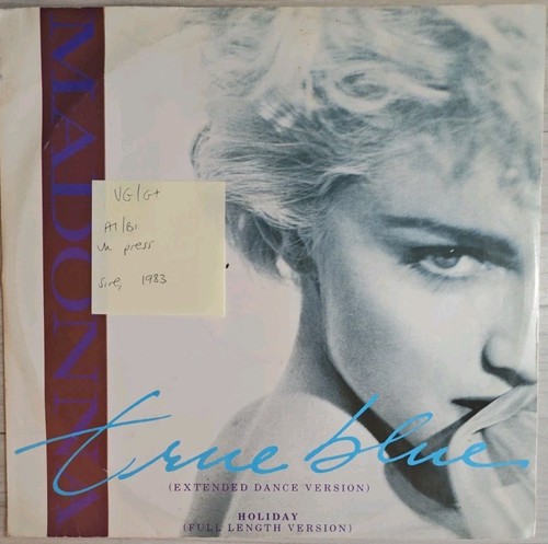 Madonna true blue vinyl record - madonna,