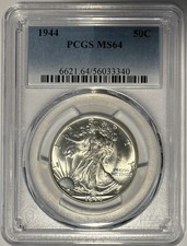 1944 Walking Liberty Half