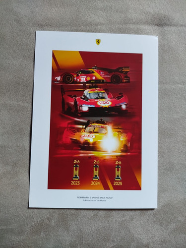 Cartolina postcard ferrari - cartolina/postcard, 3