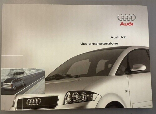 Uso manutenzione audi anno - a2,