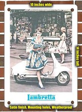Metal Sign - 1959 Lambretta