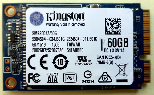 Kingston sms200s3 60g - kingston, msata
