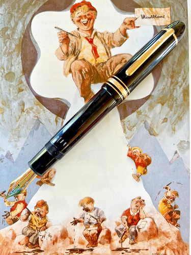 Penna stilografica montblanc - stilografica,