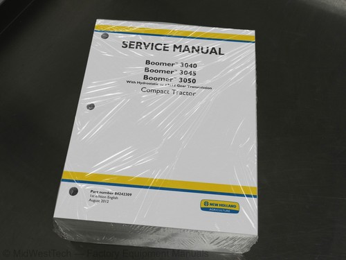 Manuale servizio trattore - servizio,