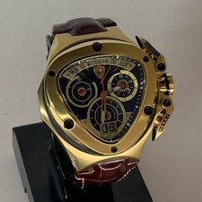 Orologio Tonino Lamborghini 3011 Spyder Cronografo Quadrante Nero Raro
