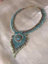 Handmade necklace Beaded