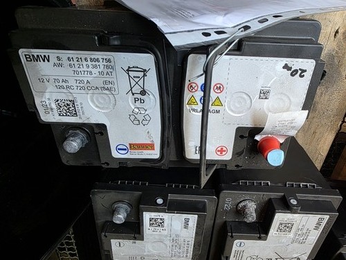 Agm batteria avviamento 12v - avviamento, 70