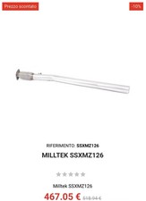 Centrale Milltek Mercedes A35