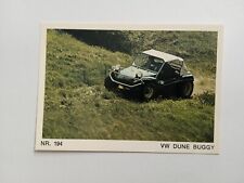 FIGURINA AUTO E MOTO SUPER RAF 1972 VW DUNE BUGGY n 194 MAI ATTACCATA