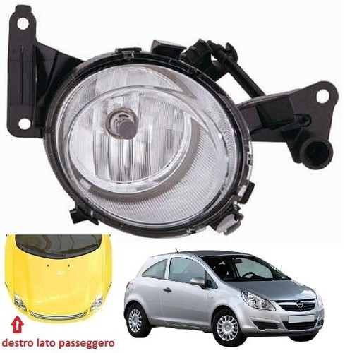 Faro fendinebbia opel corsa - faro, dx