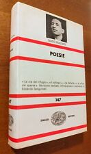 Guido Gozzano Poesie einaudi Nue 1973 1ª edizione nella collana