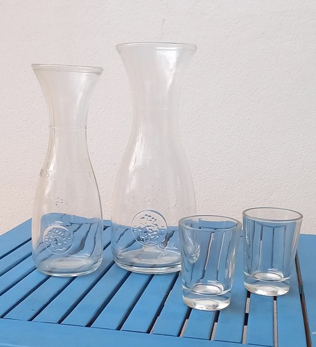 Coppia caraffe per vino - per,