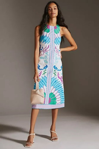 Abito midi anthropologie - anthropologie, maeve