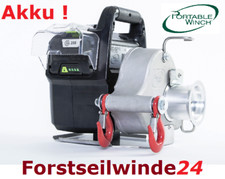 Verricello forestale, verricello, verricello PCW 3000 Li batteria portatile novità mondiale 