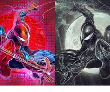 ULTIMATE SPIDER-MAN #4 & #5 - JOHN GIANG - CONFEZIONE ESCLUSIVA VIRGIN DUE - LTD 1000