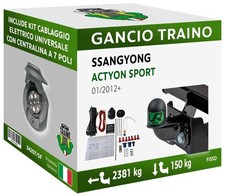 Gancio Fisso A Sfera Flangiata