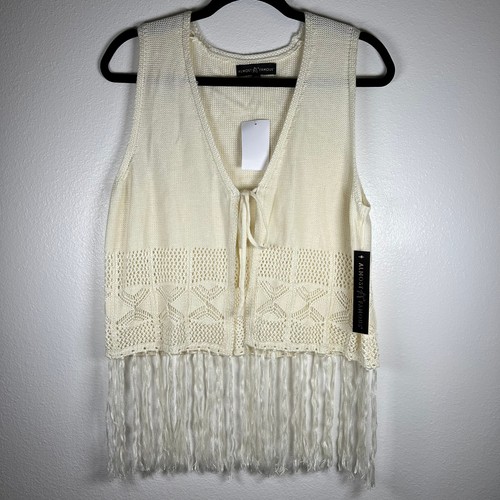 Gilet all uncinetto con - gilet,