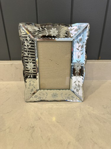 Cornice portafoto specchiata