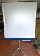 Schermo per proiezioni con tripiede Alt. 138 cm, Largh. 128 cm