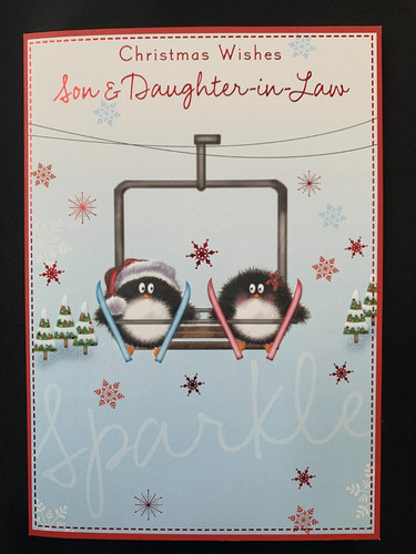 Biglietto natale figlio e - biglietto,