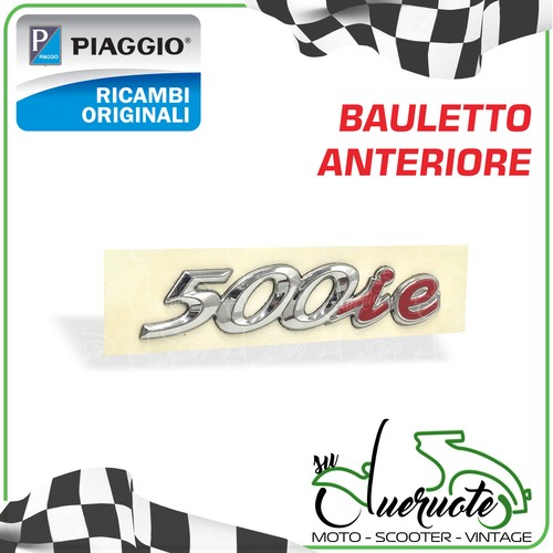 Targhetta anteriore scritta - targhetta,