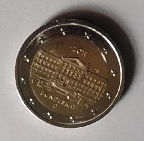 Moneta euro bundesrat 2019 - euro,