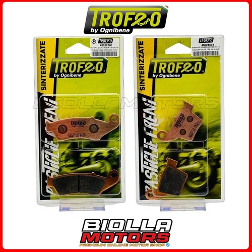 Kit pastiglie freno trofeo - freno, hm