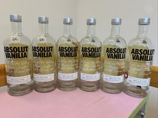 Vodka Absolut Vanilia 1l - 6 Bottiglie Vuote