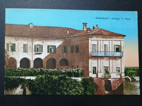 Cartolina moncalvo collegio - cartolina,