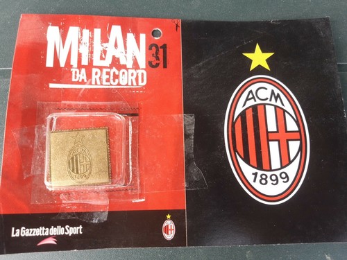 Francobollo milan record - francobollo, da