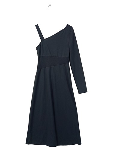 Maxi abito asimmetrico - , zara