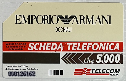Carta telefonica emporio - carta,