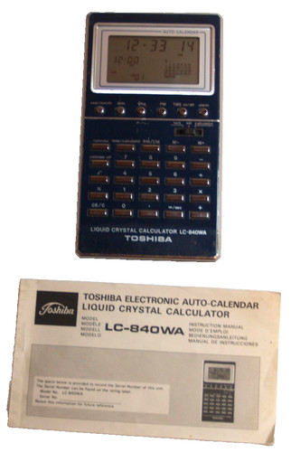 Toshiba 840wa electronic - lc-840wa,,