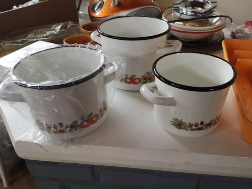 Pentole smaltate vintage - smaltate,