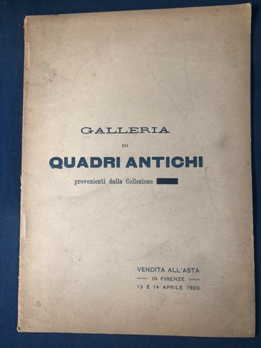 Quadri antichi provenienti - quadri,