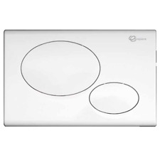 PLACCA DI COMANDO DIVA BIANCA cassetta incasso MAXIMA vaso ERREPIERRE DV020BB