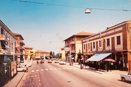 Cartolina castenaso via - -,