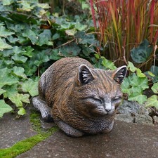 Gatto gattino statua in pietra