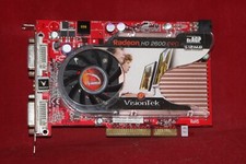 VisionTek ATI Radeon HD 2600 Pro, 512 MB DDR2, scheda grafica AGP (VT-400228)