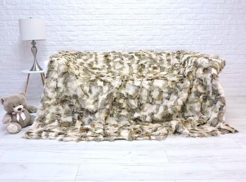 Lusso vero coyote pelliccia - lusso,