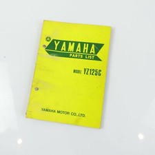 Yamaha YZ 125 C 1974 catalogo