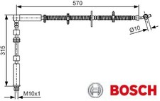 Tubo freno Bosch 1987481A64