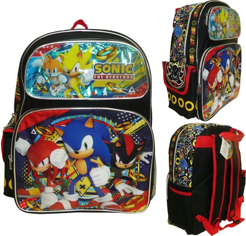 Zaino scuola grande - , sonic